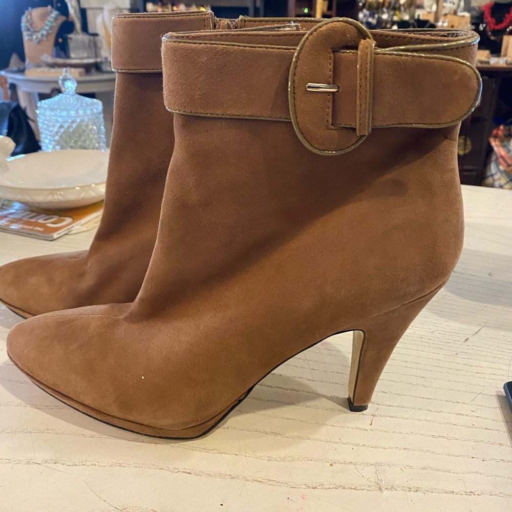 Bandolino Suede Ankle Boots